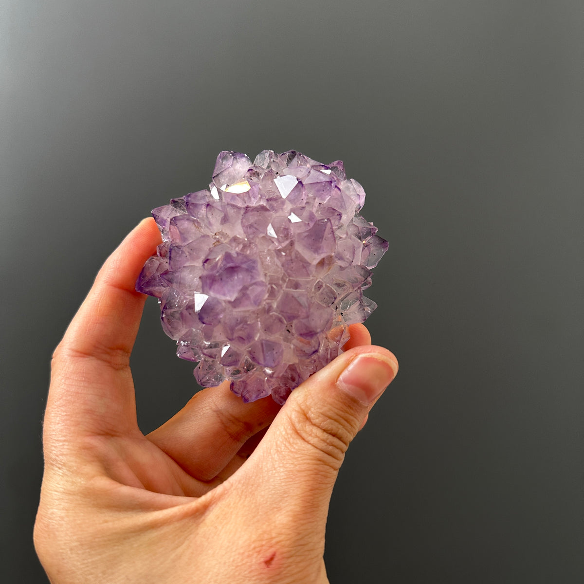 Crystal Amethyst Blooming Flower