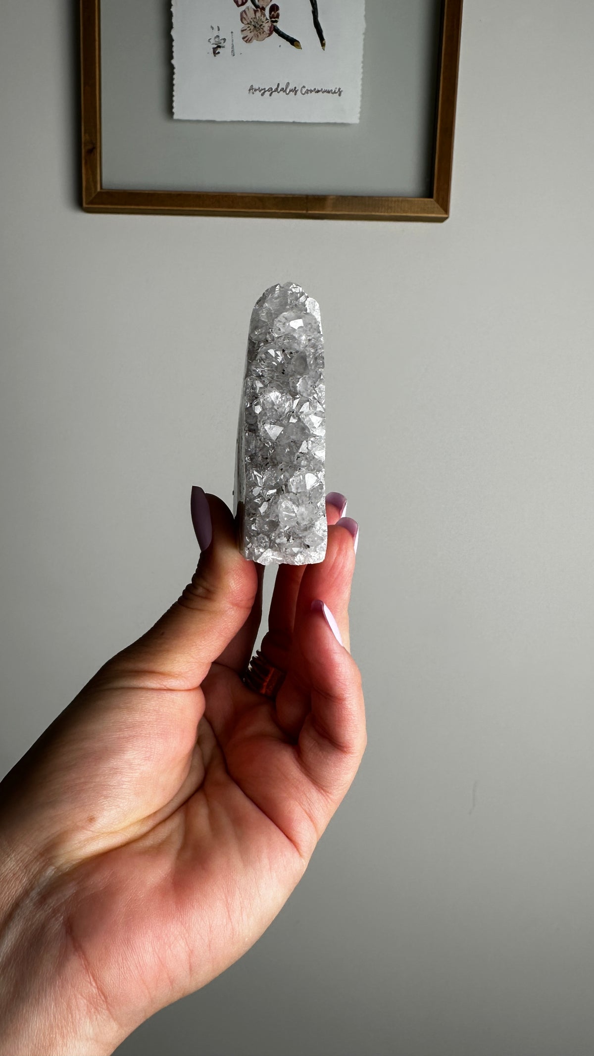 Natural Amethyst Geode Stand (II)