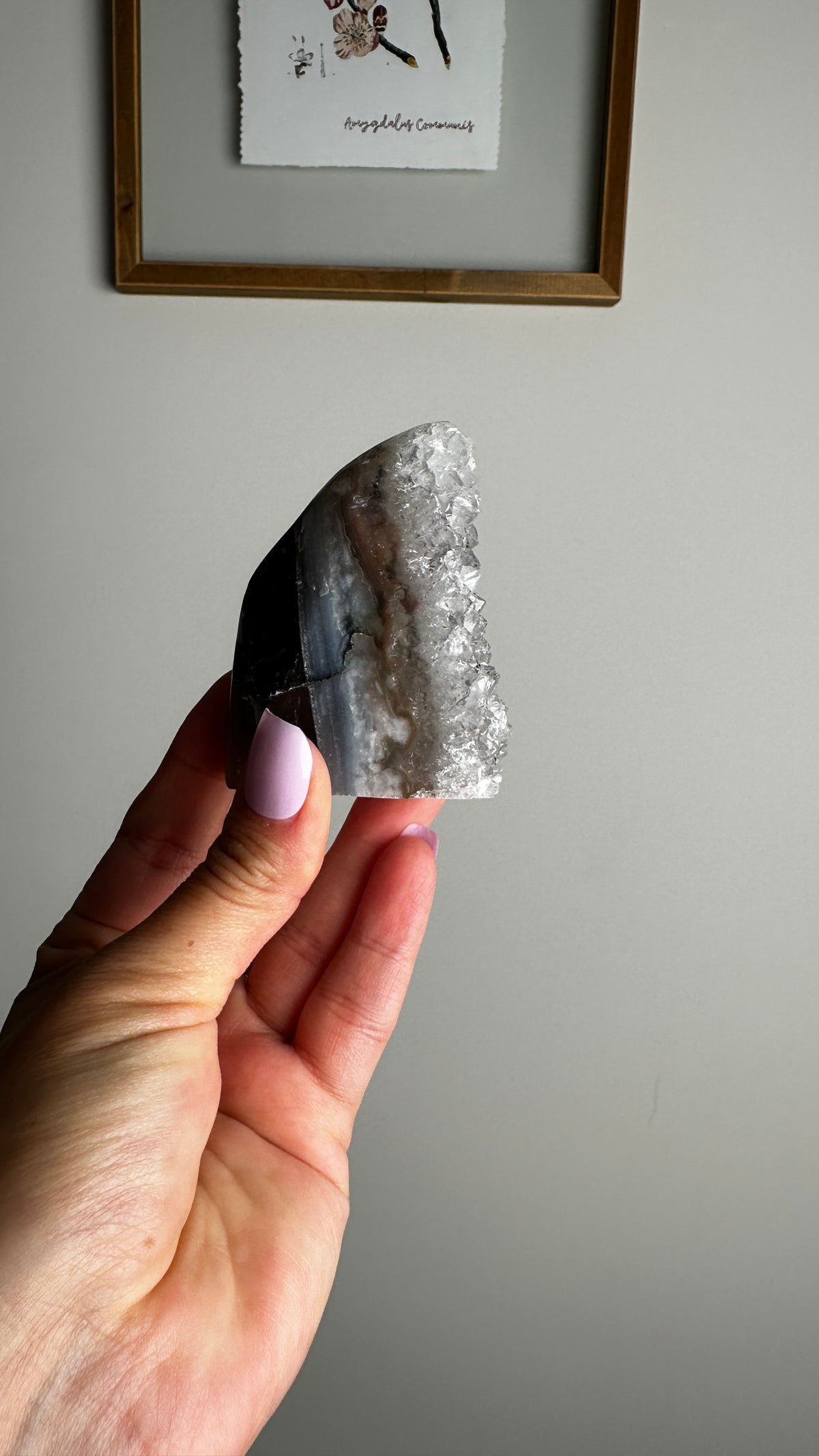 Natural Amethyst Geode Stand (II)