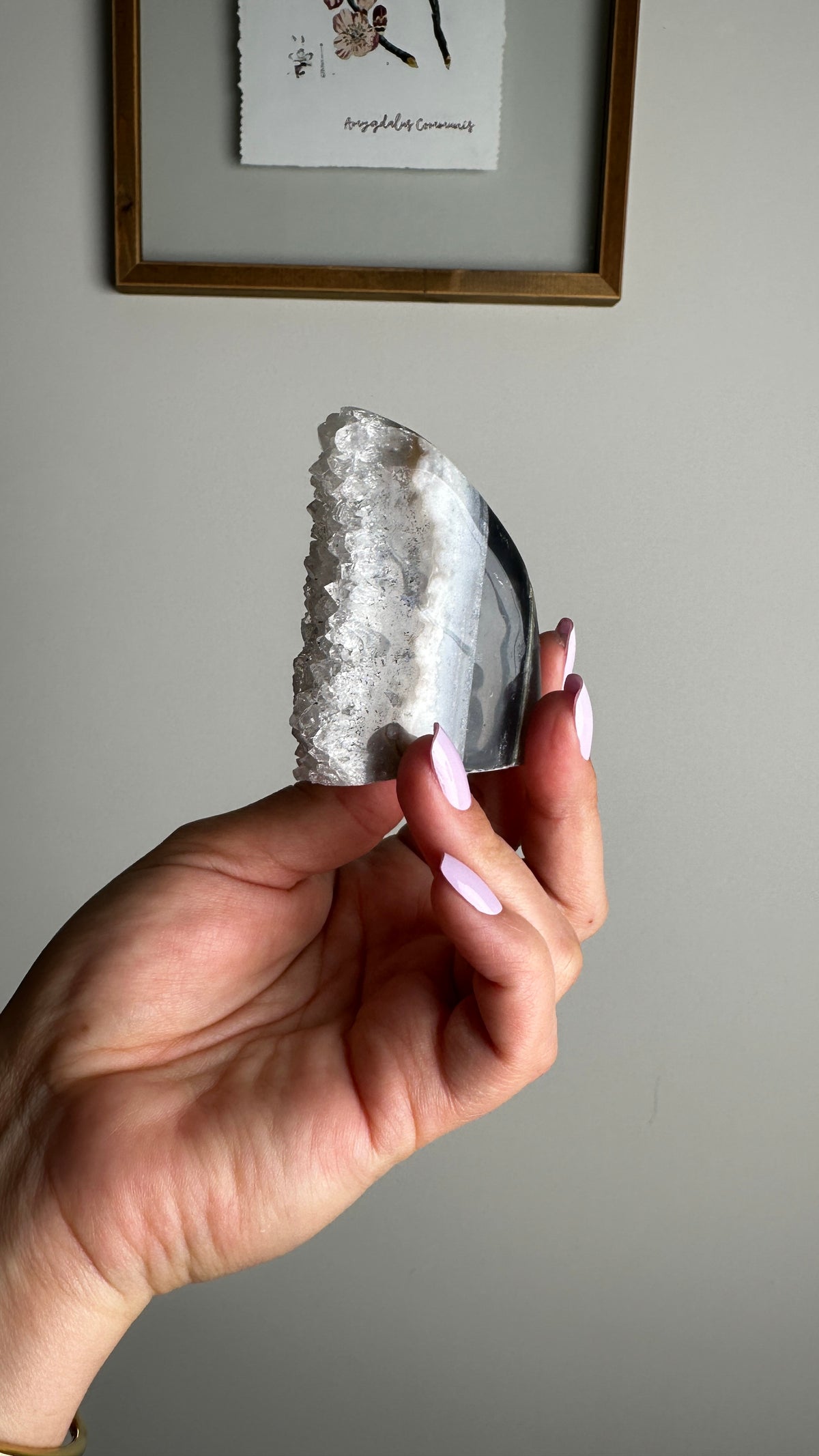 Natural Amethyst Geode Stand (II)